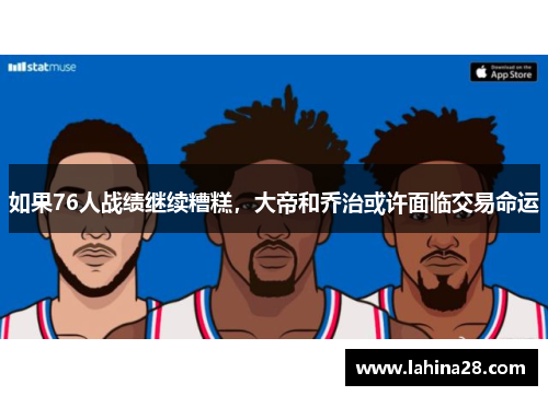 如果76人战绩继续糟糕，大帝和乔治或许面临交易命运